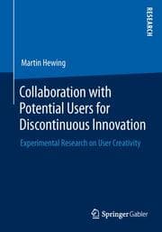 Cover von Collaboration with Potential Users for Discontinuous Innovation
