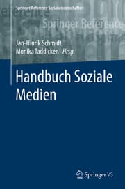 Cover von Handbuch Soziale Medien