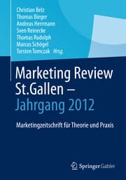 Cover von Marketing Review St.Gallen - Jahrgang 2012