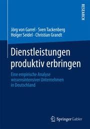 Cover von Dienstleistungen produktiv erbringen