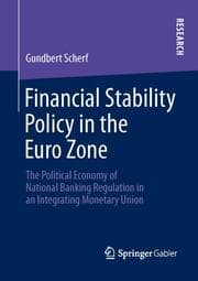 Cover von Financial Stability Policy in the Euro Zone