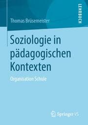 Cover von Soziologie in pädagogischen Kontexten