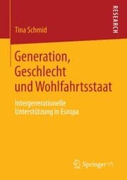 Cover von Generation, Geschlecht und Wohlfahrtsstaat