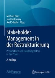 Cover von Stakeholder Management in der Restrukturierung