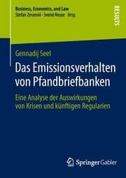 Cover von Das Emissionsverhalten von Pfandbriefbanken