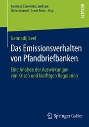 Cover von Das Emissionsverhalten von Pfandbriefbanken