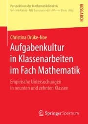 Cover von Aufgabenkultur in Klassenarbeiten im Fach Mathematik