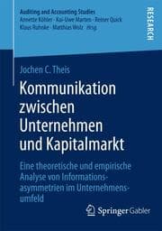 Cover von Kommunikation zwischen Unternehmen und Kapitalmarkt