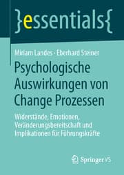 Cover von Psychologische Auswirkungen von Change Prozessen