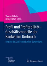 Cover von Profil und Profitabilität - Geschäftsmodelle der Banken im Umbruch