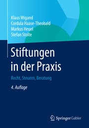 Cover von Stiftungen in der Praxis
