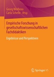 Cover von Empirische Forschung in gesellschaftswissenschaftlichen Fachdidaktiken