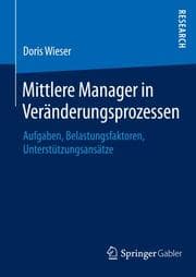 Cover von Mittlere Manager in Veränderungsprozessen