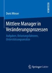 Cover von Mittlere Manager in Veränderungsprozessen