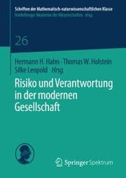 Cover von Risiko und Verantwortung in der modernen Gesellschaft