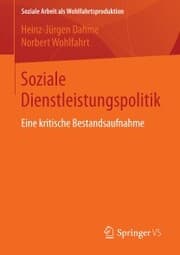 Cover von Soziale Dienstleistungspolitik