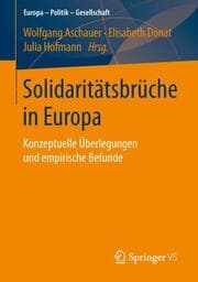 Cover von Solidaritätsbrüche in Europa