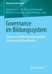 Cover von Governance im Bildungssystem