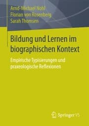 Cover von Bildung und Lernen im biographischen Kontext