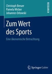 Cover von Zum Wert des Sports