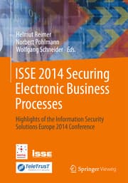 Cover von ISSE 2014 Securing Electronic Business Processes