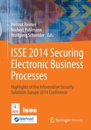 Cover von ISSE 2014 Securing Electronic Business Processes