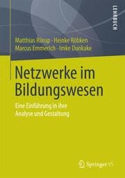 Cover von Netzwerke im Bildungswesen