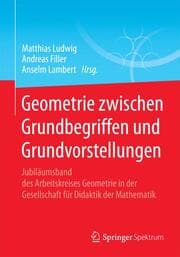 Cover von Geometrie zwischen Grundbegriffen und Grundvorstellungen