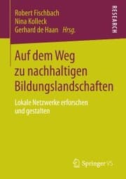 Cover von Auf dem Weg zu nachhaltigen Bildungslandschaften