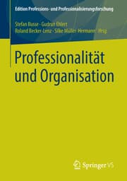 Cover von Professionalität und Organisation