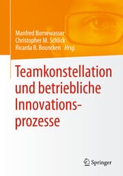 Cover von Teamkonstellation und betriebliche Innovationsprozesse