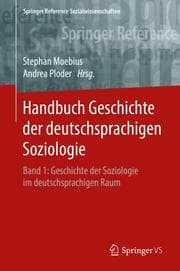 Cover von Handbuch Geschichte der deutschsprachigen Soziologie