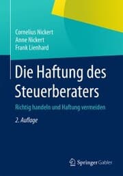 Cover von Die Haftung des Steuerberaters