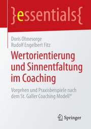Cover von Wertorientierung und Sinnentfaltung im Coaching