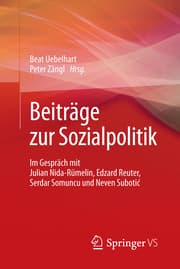 Cover von Beiträge zur Sozialpolitik