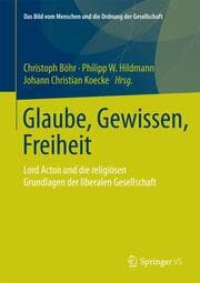Cover von Glaube, Gewissen, Freiheit