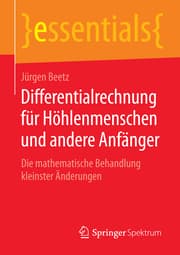 Cover von Differentialrechnung für Höhlenmenschen und andere Anfänger