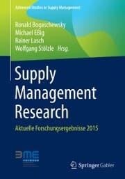 Cover von Supply Management Research