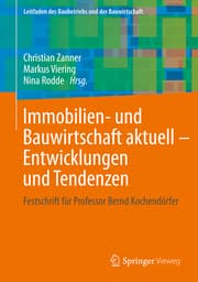 Cover von Immobilien- und Bauwirtschaft aktuell - Entwicklungen und Tendenzen