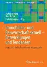 Cover von Immobilien- und Bauwirtschaft aktuell - Entwicklungen und Tendenzen