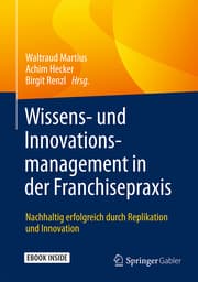 Cover von Wissens- und Innovationsmanagement in der Franchisepraxis