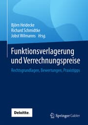 Cover von Funktionsverlagerung und Verrechnungspreise