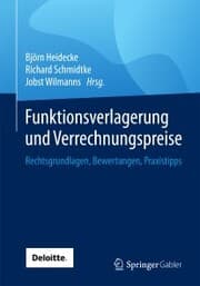 Cover von Funktionsverlagerung und Verrechnungspreise