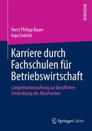 Cover von Karriere durch Fachschulen für Betriebswirtschaft