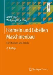 Cover von Formeln und Tabellen Maschinenbau
