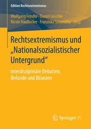 Cover von Rechtsextremismus und Nationalsozialistischer Untergrund
