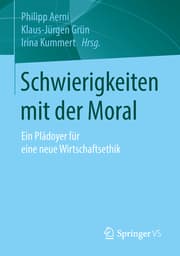 Cover von Schwierigkeiten mit der Moral
