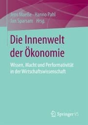 Cover von Die Innenwelt der Ökonomie