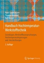 Cover von Handbuch Hochtemperatur-Werkstofftechnik