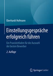 Cover von Einstellungsgespräche erfolgreich führen